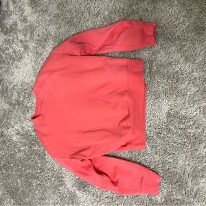 Comfy pink pullover. From Target. Rarely worn.